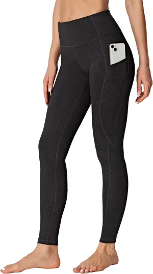 IUGA Leggings with Pockets for Women High Waisted Yoga Pants Women Tummy Control Workout Compression Running Leggings
