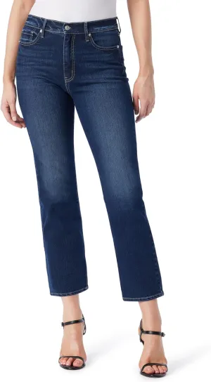 Jessica Simpson Women's Harmony High Rise Slim Straight Ankle Standard