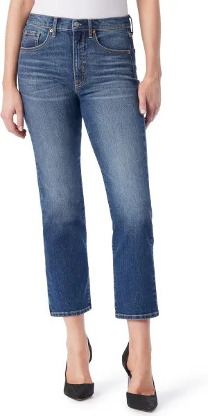 Jessica Simpson Women's Harmony High Rise Slim Straight Ankle Standard