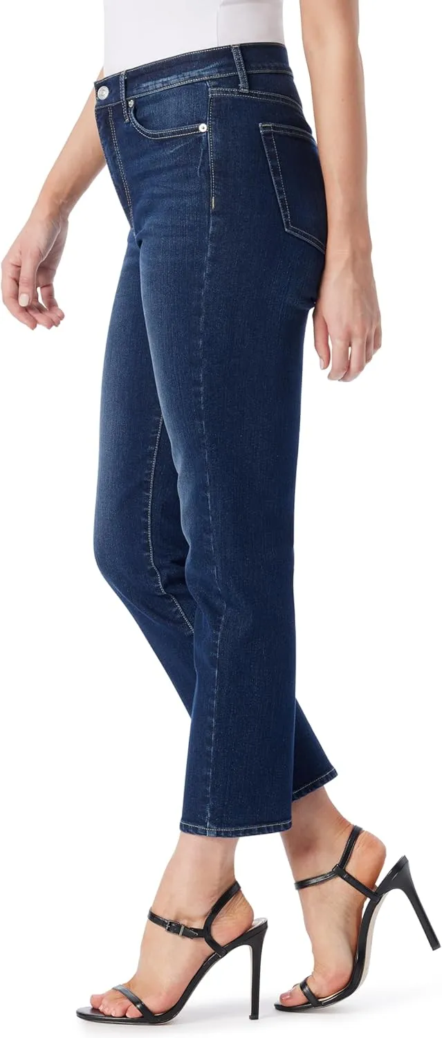 Jessica Simpson Women's Harmony High Rise Slim Straight Ankle Standard