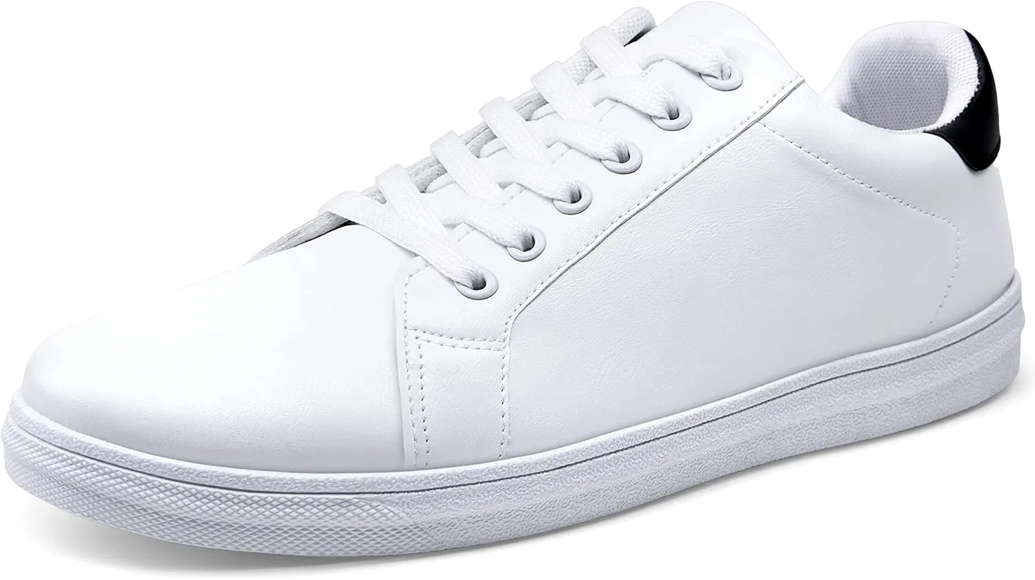 Jousen Men's Fashion Sneakers White Shoes for Men Casual Breathable Shoes