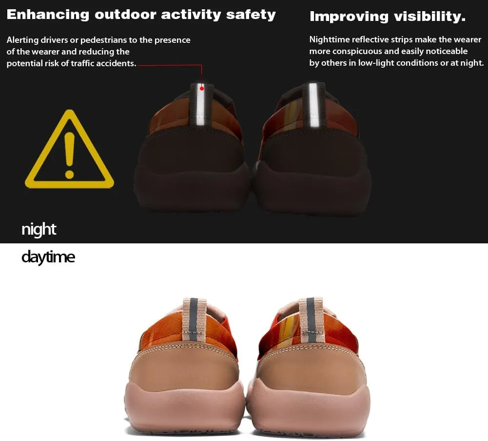 Kid's Casual Walking Sneakers Art Painted Slip On Loafers Lightweight Comfort Travel Shoes Animal Pattern