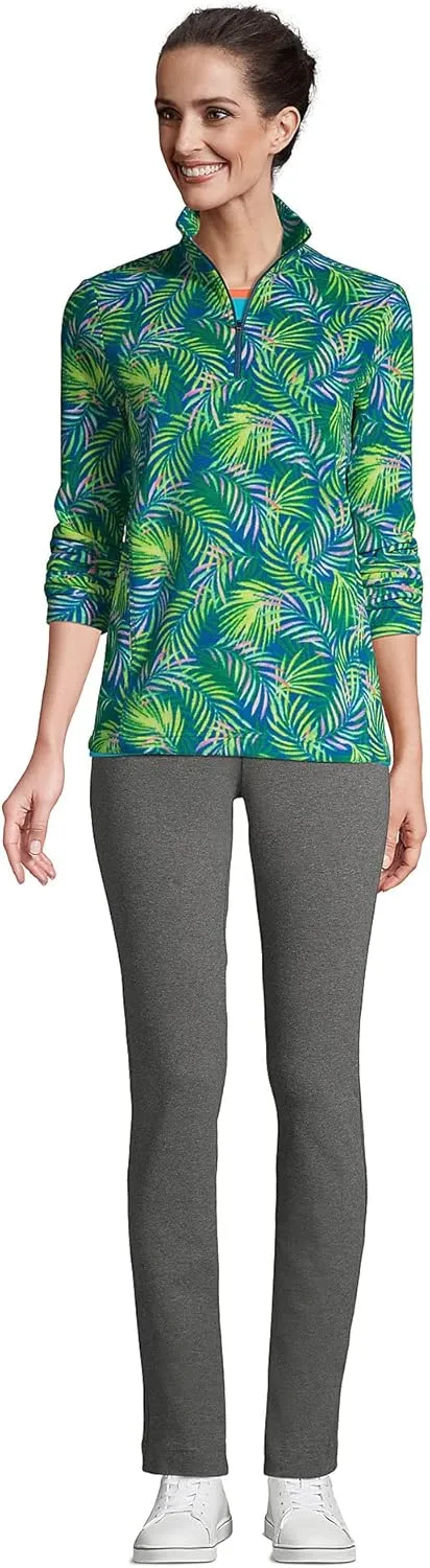 Lands' End Women's Starfish Mid Rise Slim Leg Pants