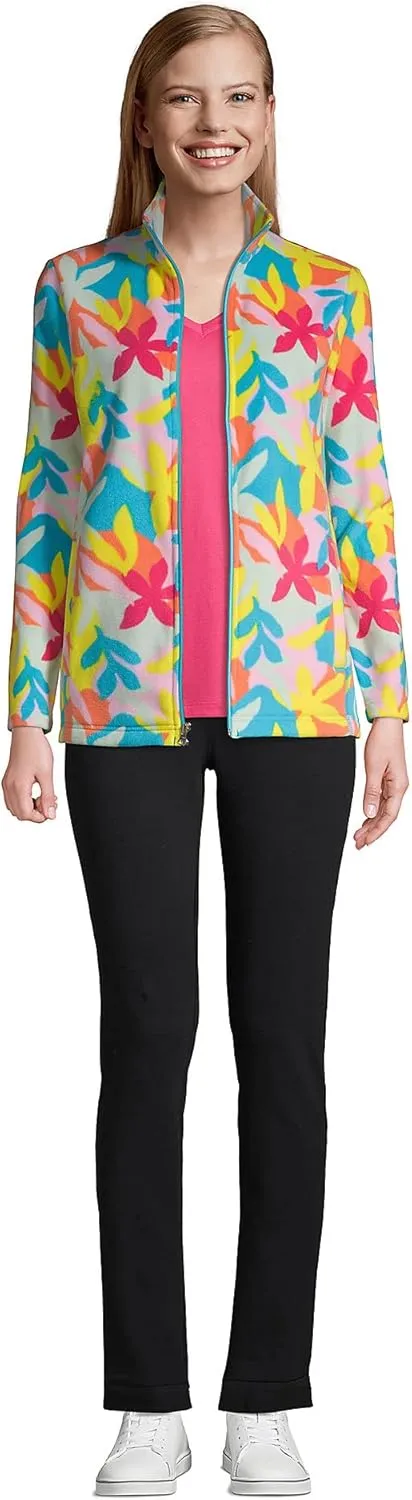 Lands' End Women's Starfish Mid Rise Slim Leg Pants