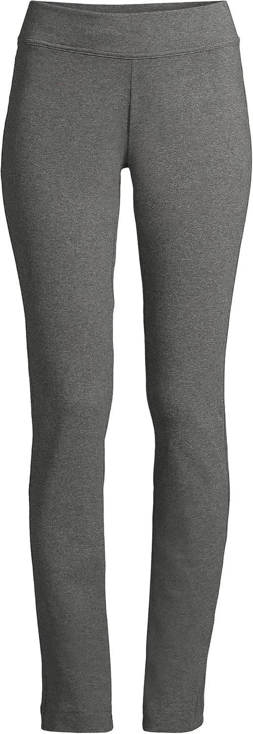 Lands' End Women's Starfish Mid Rise Slim Leg Pants