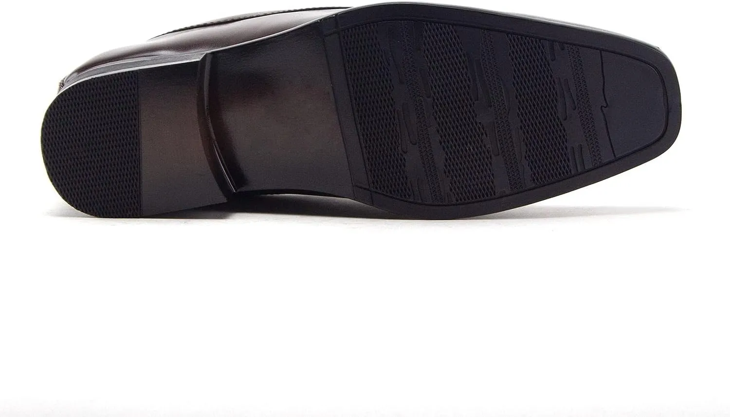 Men's 31334 Classic Square Toe Slip On Moccasin Style Loafers Dress Shoes