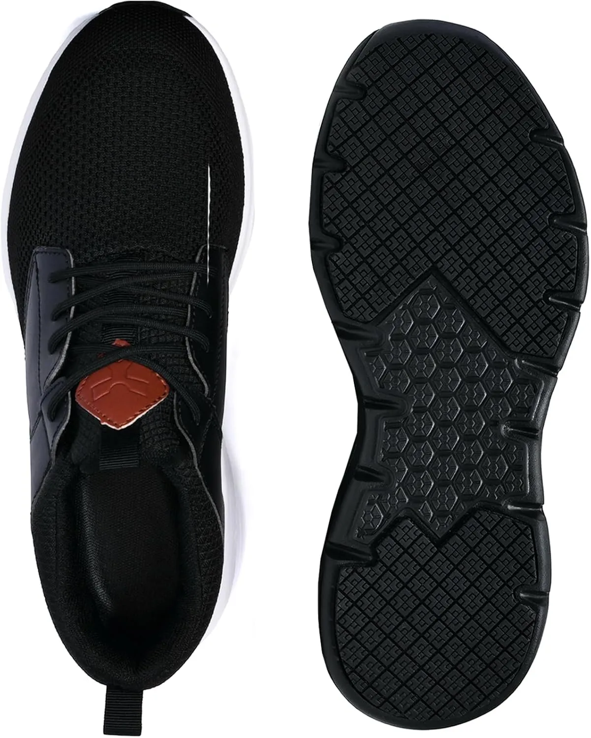 Men's Non Slip Work Shoes Walking Shoes Slip Resistant Restaurant Waterproof Shoes Food Service Chef Kitchen Breathable Sneakers