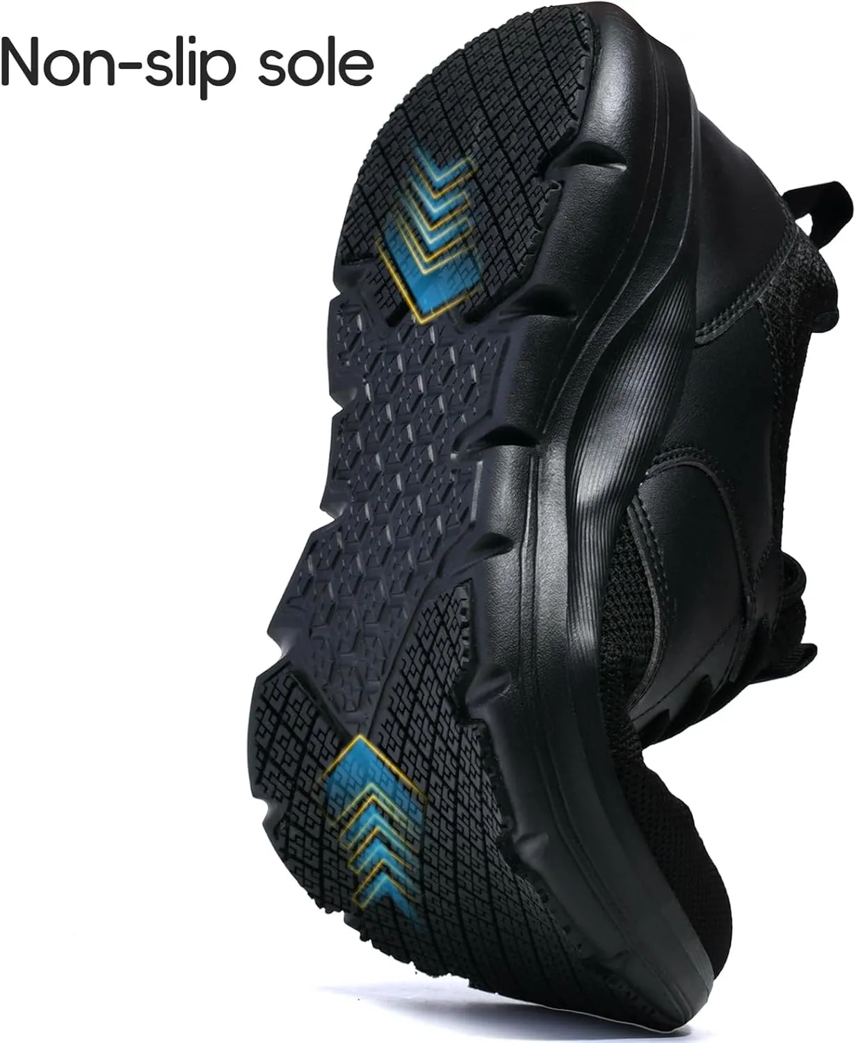 Men's Non Slip Work Shoes Walking Shoes Slip Resistant Restaurant Waterproof Shoes Food Service Chef Kitchen Breathable Sneakers