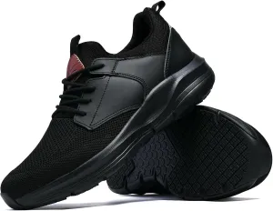 Men's Non Slip Work Shoes Walking Shoes Slip Resistant Restaurant Waterproof Shoes Food Service Chef Kitchen Breathable Sneakers
