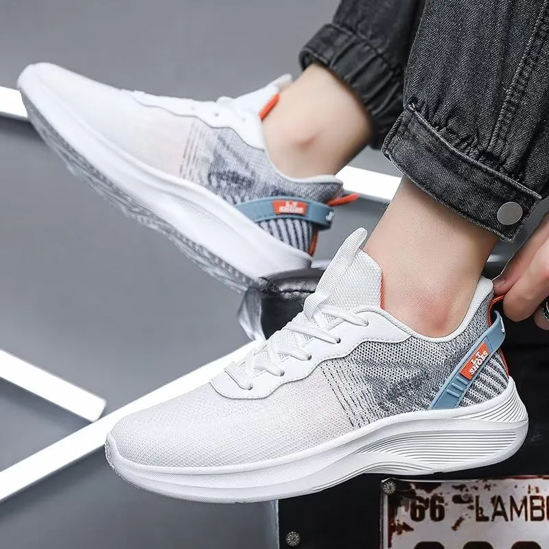 Men's Running Shoes Breathable Lightweight Walking Shoes Workout Sport Sneakers Plus Size Shoes for Men