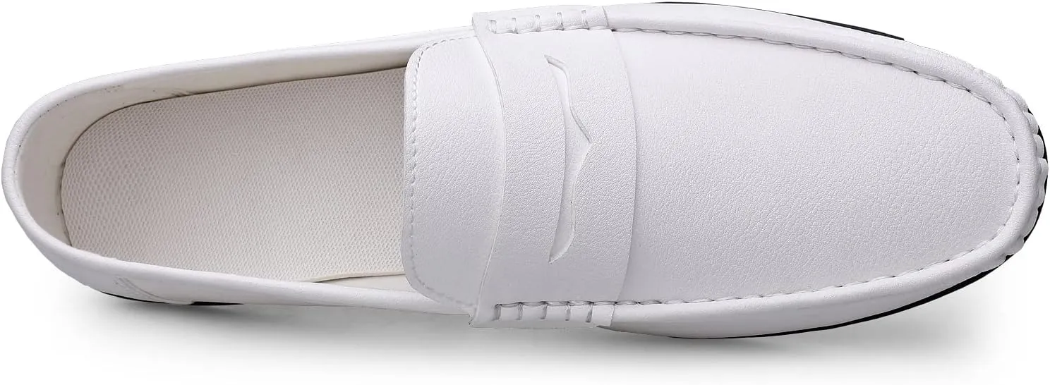 Men's Slip-On Dress Loafers Casual Lightweight Penny Shoes