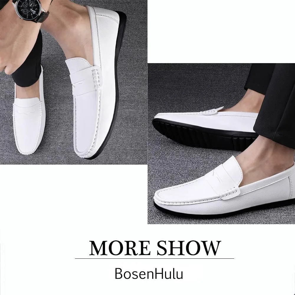 Men's Slip-On Dress Loafers Casual Lightweight Penny Shoes