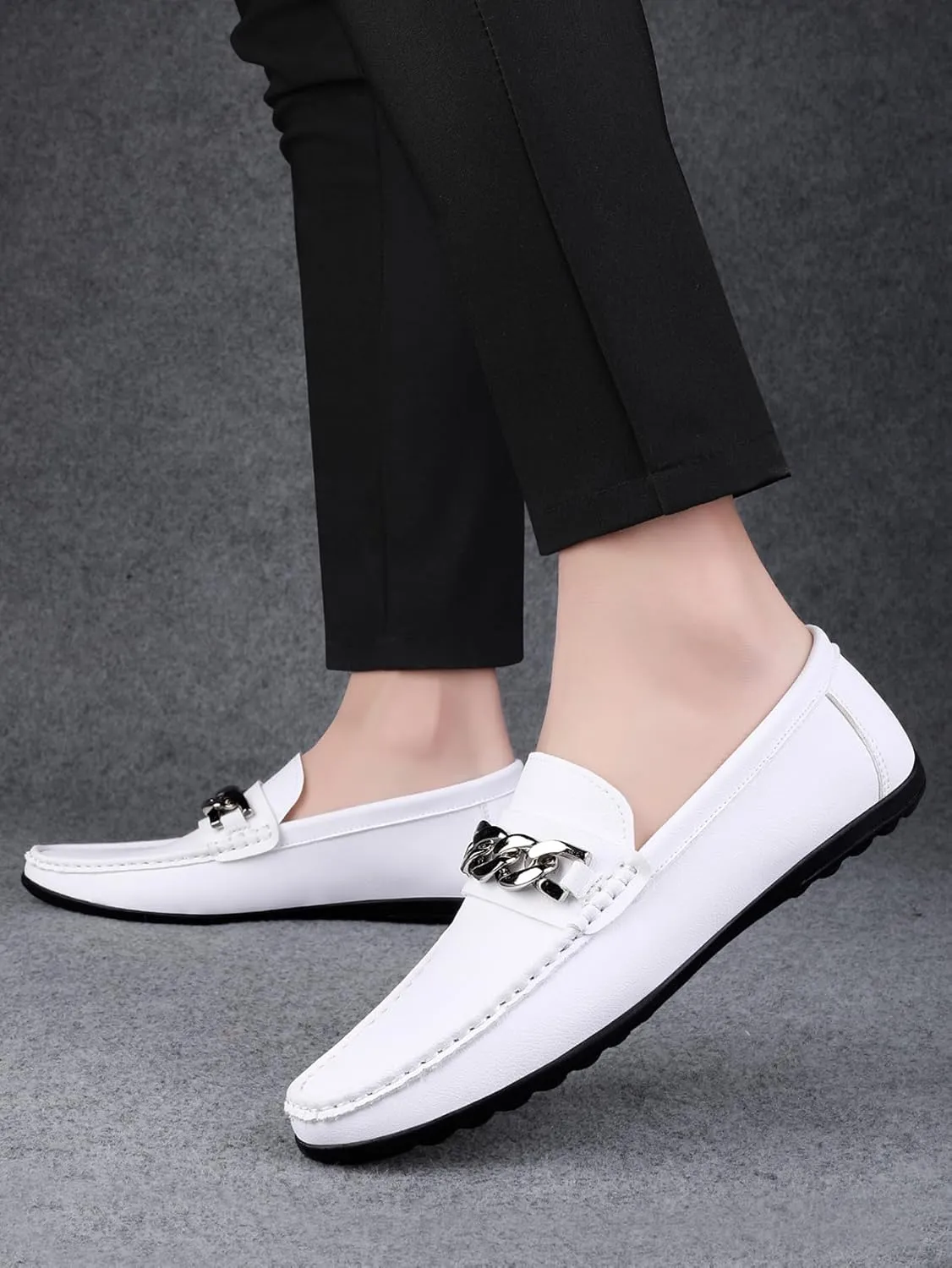 Men's Slip-On Dress Loafers Casual Lightweight Penny Shoes