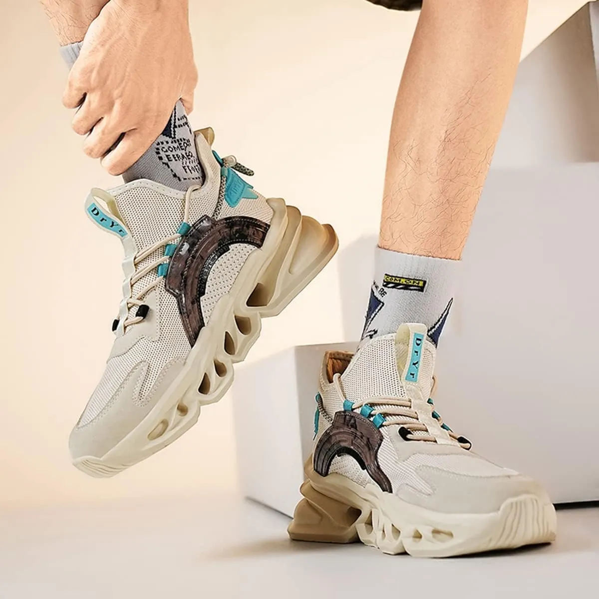 Mens Sneakers Running Shoes for Men Lightweight Athletic Gym Shoes Tennis Walking Casual Shoes