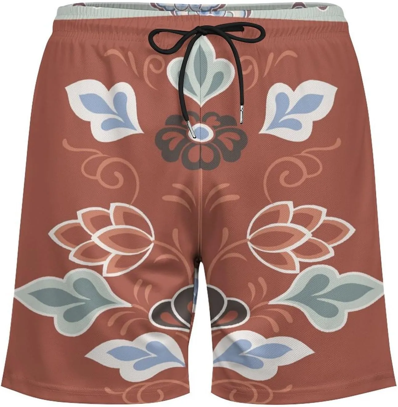 Mens Swim Trunks with Compression Liner Bathing Suits Beach Shorts Swim Shorts Men Swim Trunks