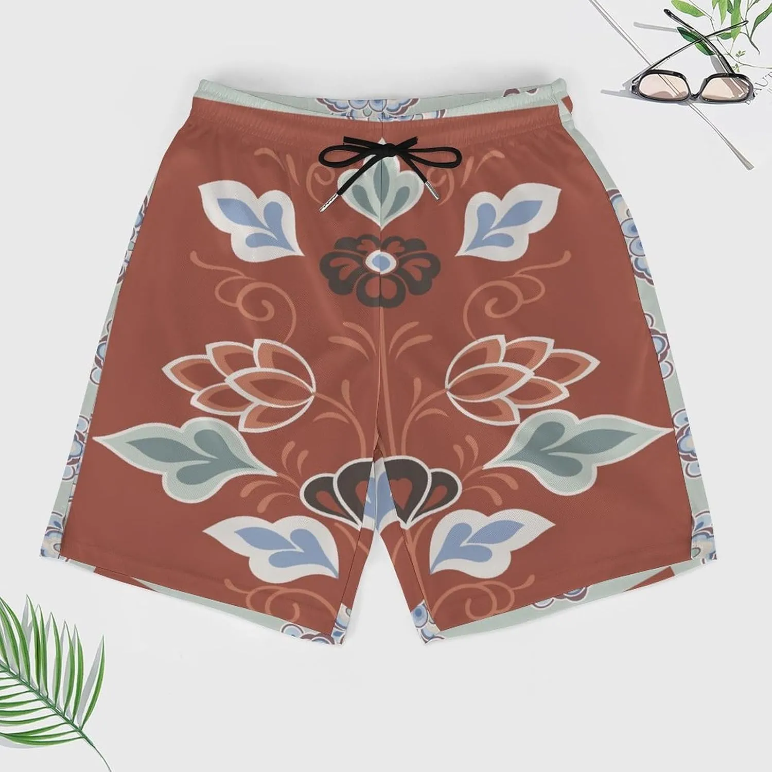 Mens Swim Trunks with Compression Liner Bathing Suits Beach Shorts Swim Shorts Men Swim Trunks