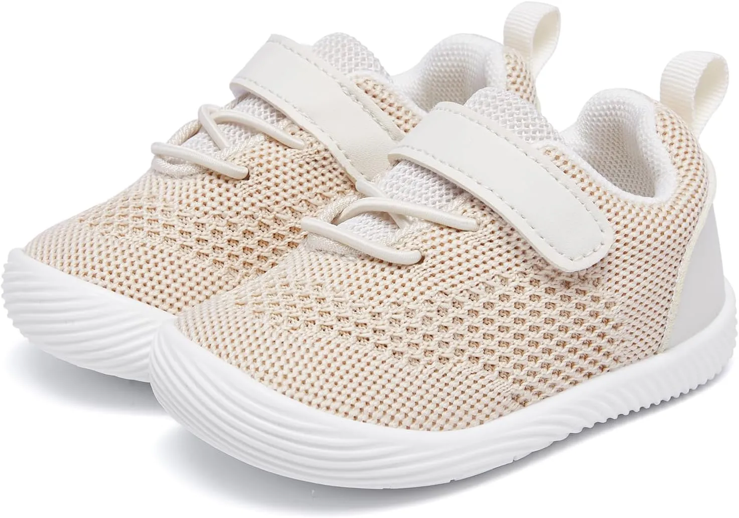 MORENDL Toddler Sneakers Baby Boys & Girls Barefoot Shoes Lightweight Breathable Walking Running Tennis Athletic Sport Shoes