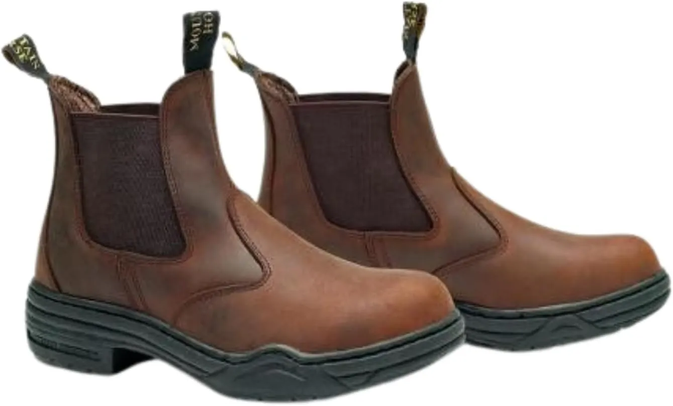 Mountain Horse Childrens Stable Jodhpur Boots Cinnamon Youth Footwear - 39 Youth Footwear - 39