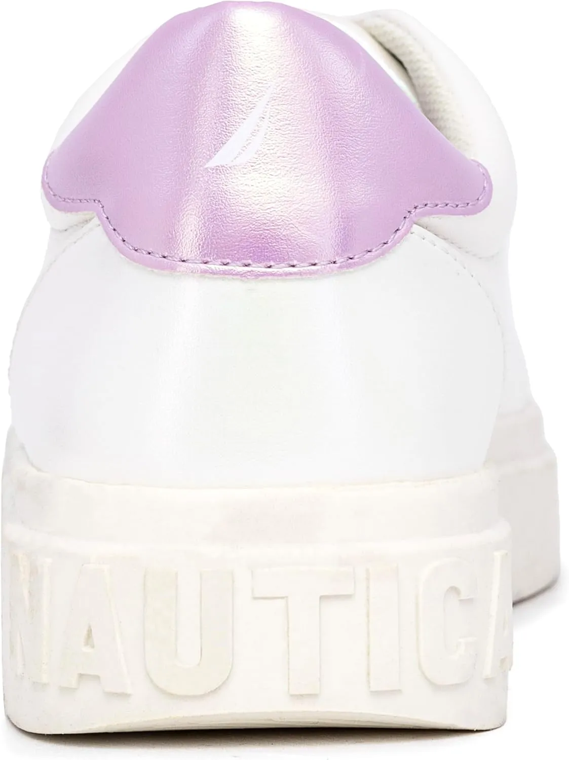 Nautica Girls Fashion Shoe - Lace-Up Low-Top Tennis Sneakers for Big Kids, Little Kids & Toddlers (Regular Heel/Platform Sole)