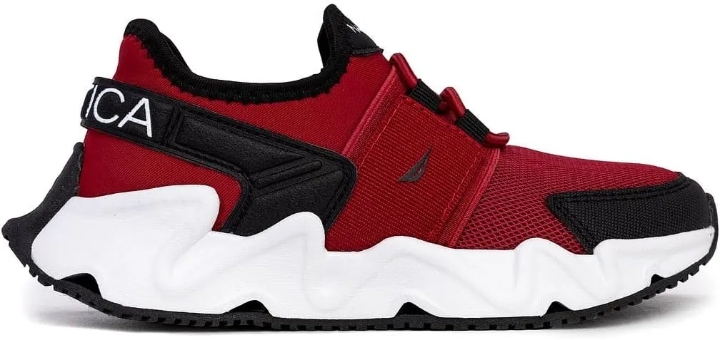 Nautica Kids Running Sneakers | Comfortable Shoes for Boys and Girls | Sizes for Big & Little Kids -(Lace-Up/Bungee) Manalapin