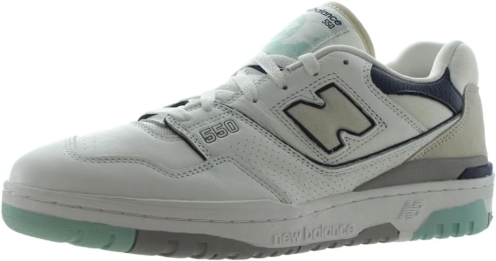 New Balance 550 Mens White Winter Fog Size 11.5