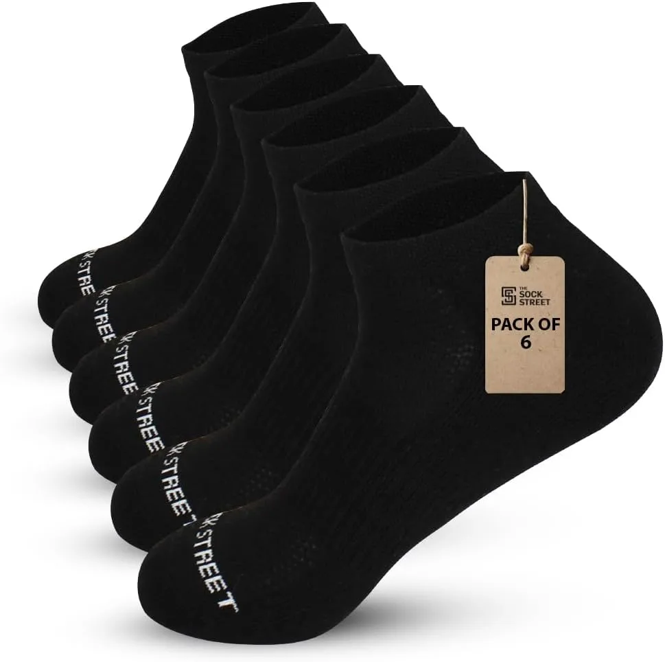 No-Show Socks Men: Running & Compression - Low Cut & Ankle Support Socks for Men