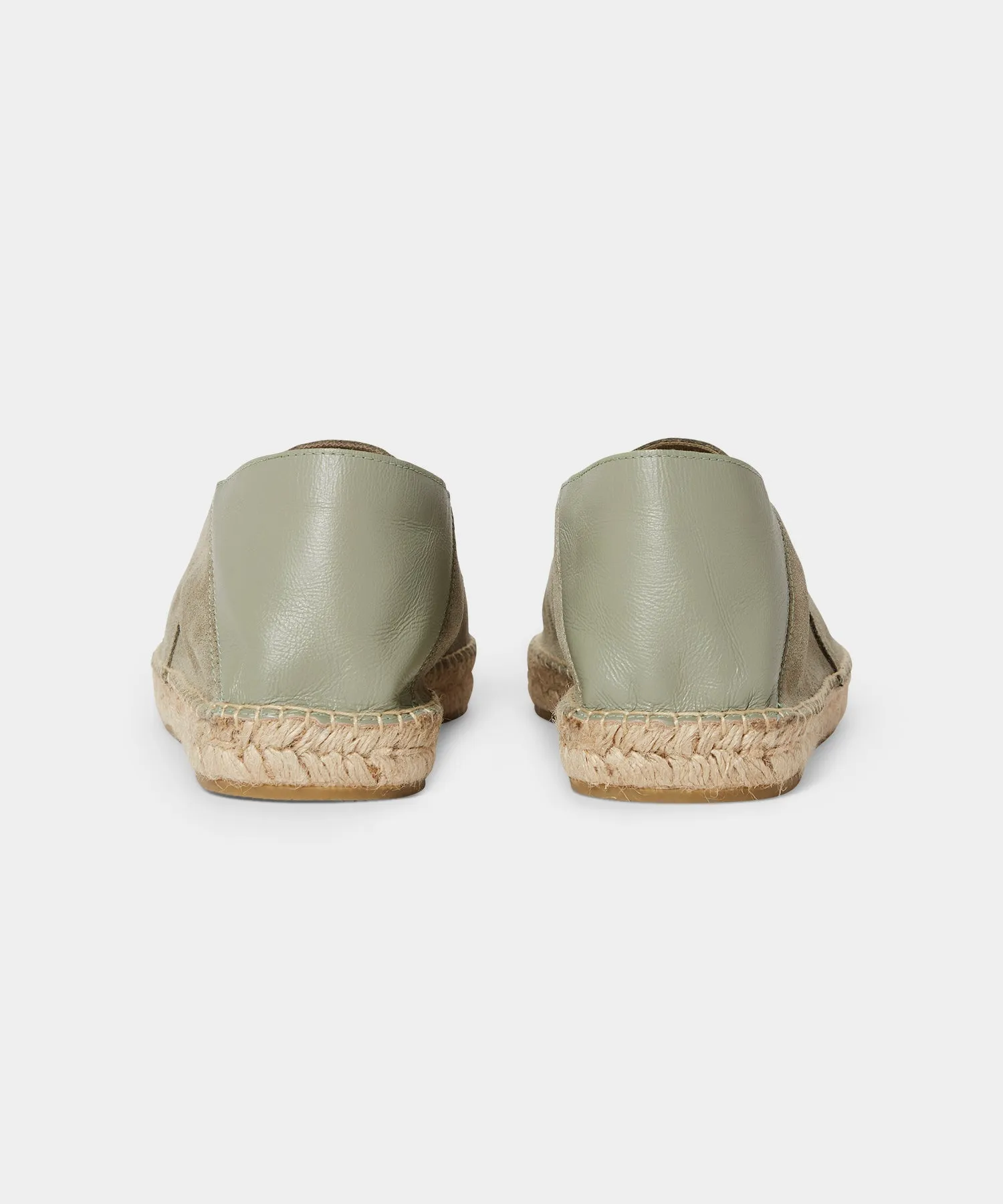 Nomad Suede Espadrille in Sage