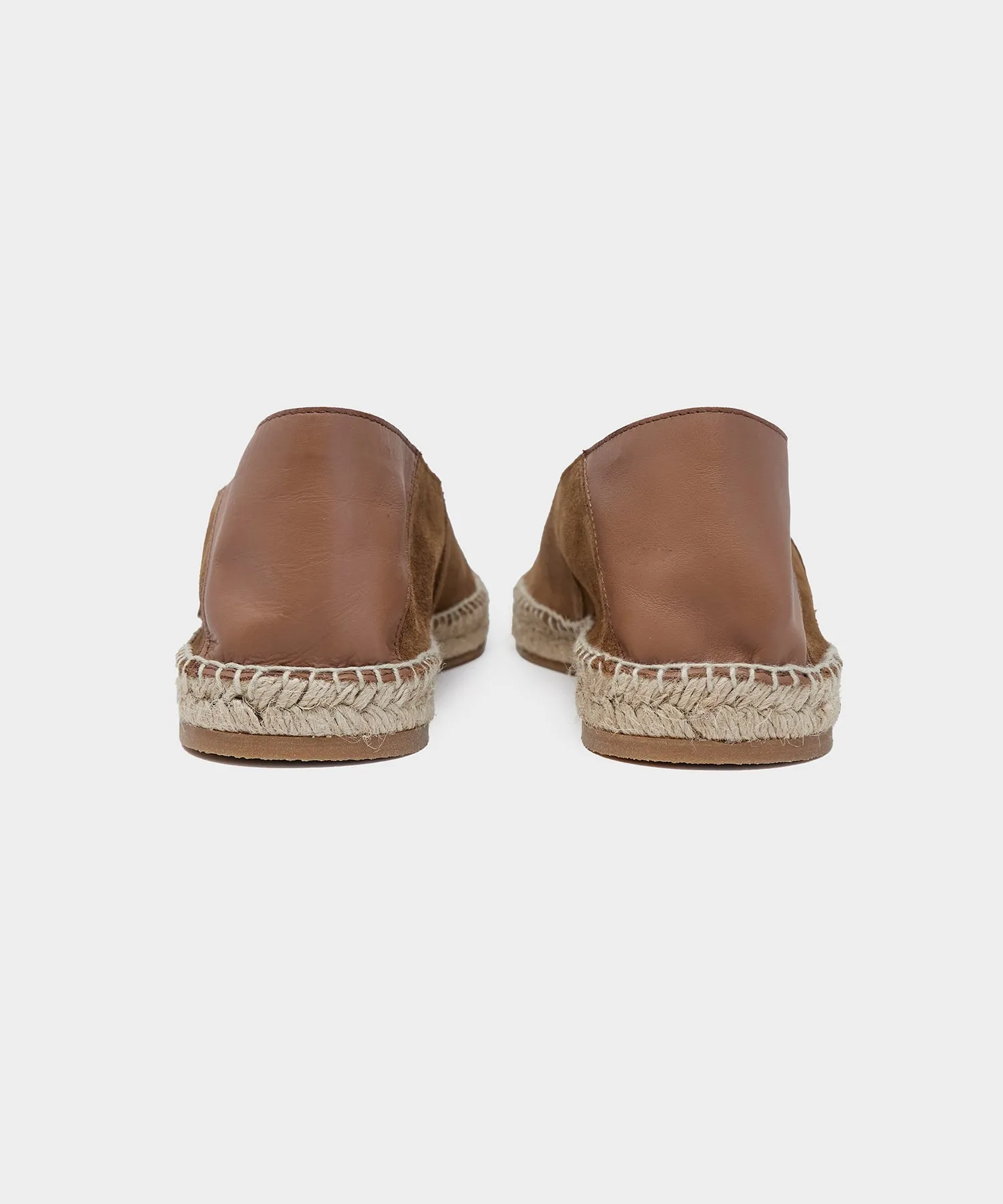 Nomad Suede Espadrille in Tobacco