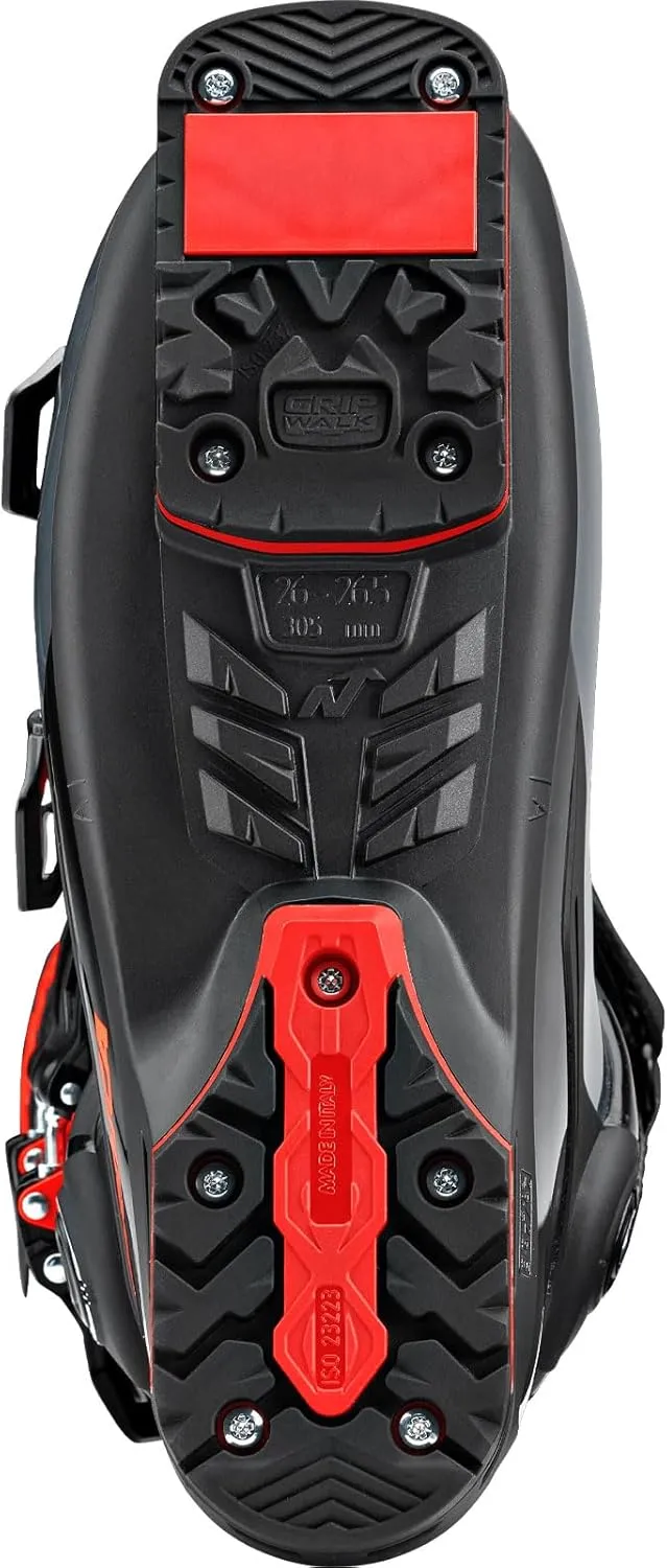 NORDICA Men's Sportmachine 3 130 Ski Boots - High-Performance Custom Fit All-Mountain Ski Boots for High-Volume Feet with Adjustable Cuff Control