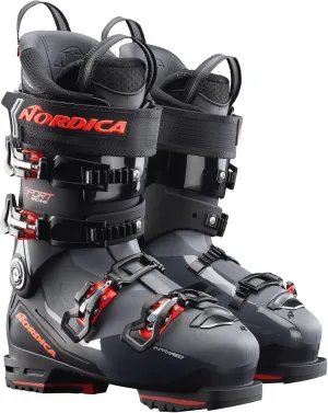 NORDICA Men's Sportmachine 3 130 Ski Boots - High-Performance Custom Fit All-Mountain Ski Boots for High-Volume Feet with Adjustable Cuff Control