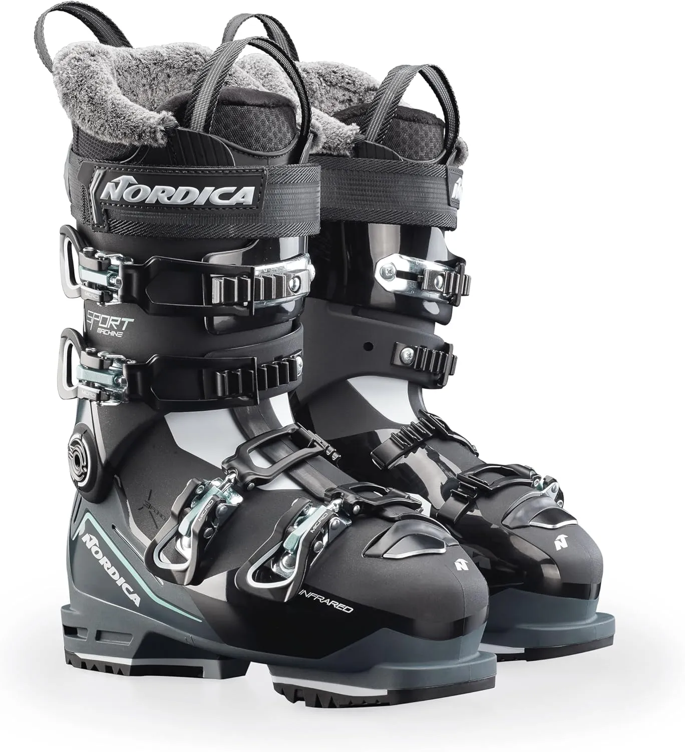 Nordica Women's Medium Volume Gripwalk All-Mountain Sportmachine 3 95 GW Ski Boots