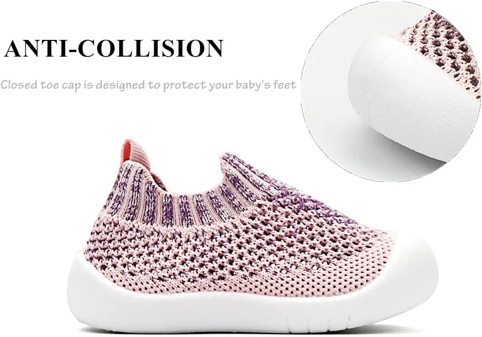OAISNIT Baby Boy Girl Shoes Breathable Mesh Sneakers Lightweight Non-Slip Toddler Walking Shoes Infant First Walkers 6-24 Months