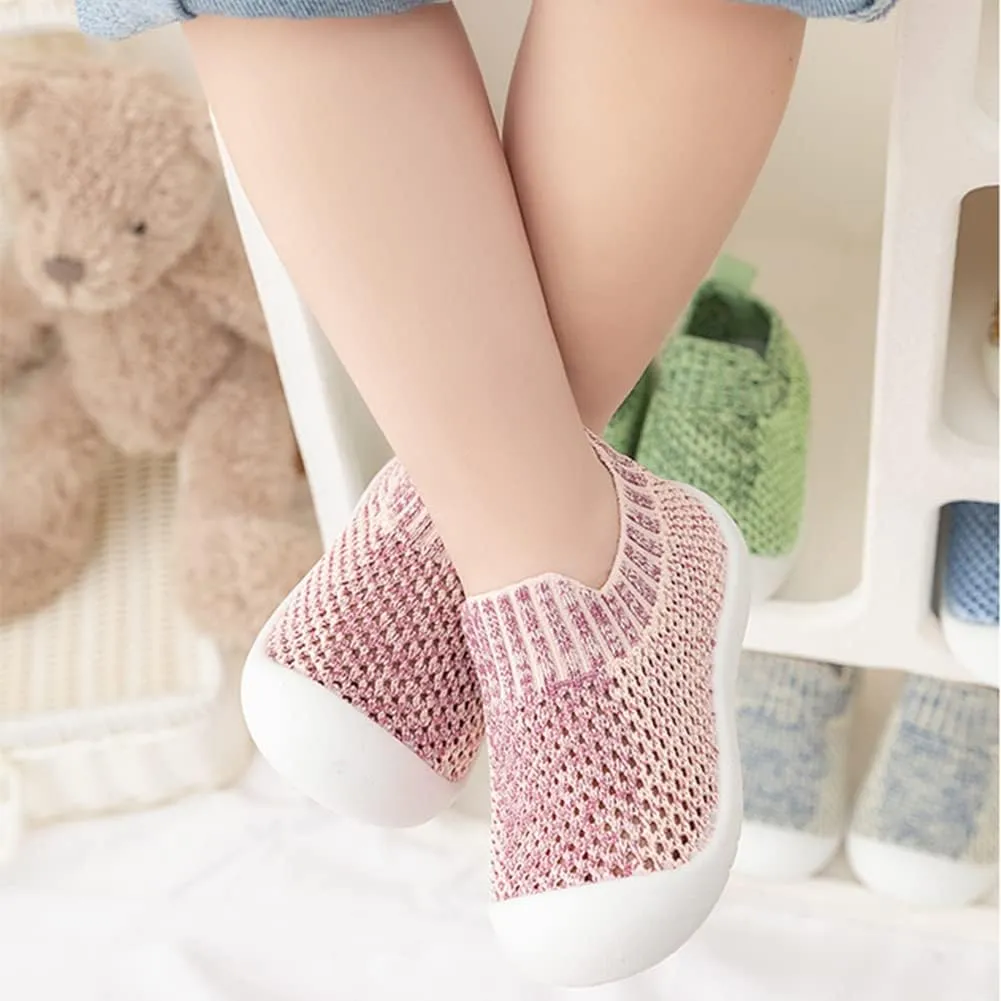 OAISNIT Baby Boy Girl Shoes Breathable Mesh Sneakers Lightweight Non-Slip Toddler Walking Shoes Infant First Walkers 6-24 Months
