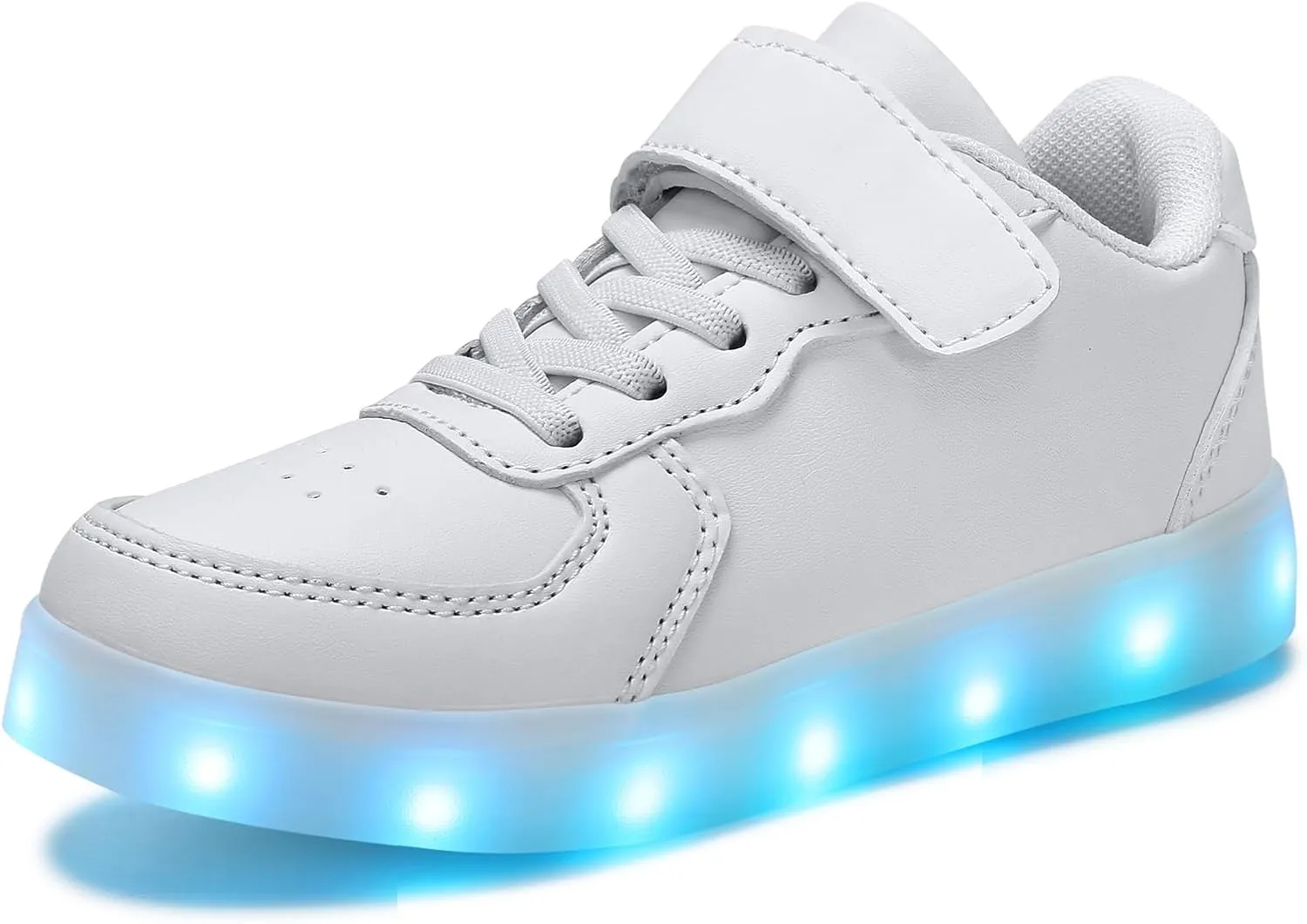 Padgene Kids LED Light Up Shoes USB Rechargeable Unisex Boys Girls LED Sneakers Cool Flashing Low Top Sneakers Luminous Shoes