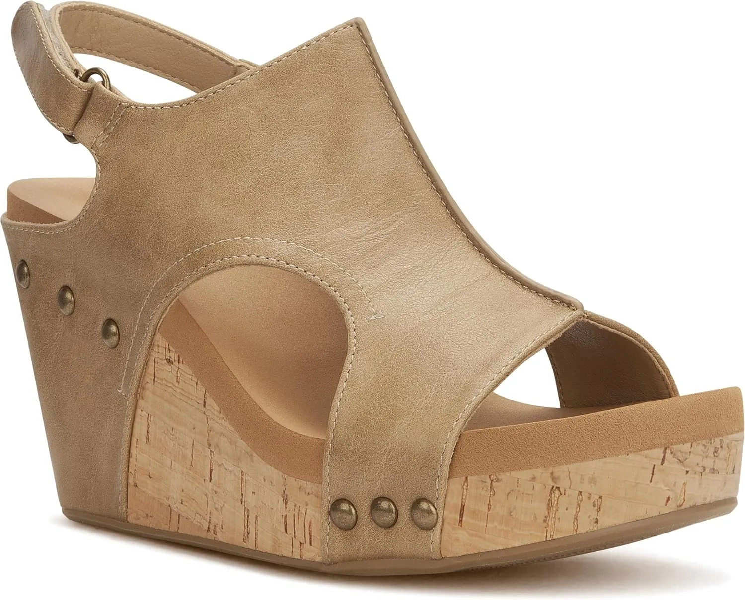 PARTY Womens Wedge Sandals With Strap for Dressy Ladies Sandals Casual 3 Inch Wedge