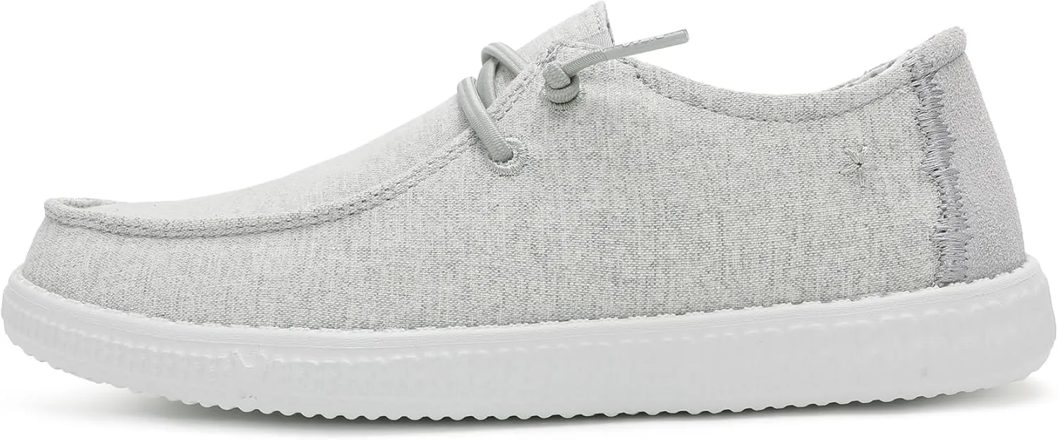 PITAS Fira Women's Slip-On Shoes | Lightweight Comfortable Casual Shoes | Stylish Daily Wear Loafers for Women | Green