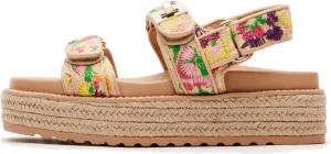 Platform Sandals for Women Sandals Cute And Stylish Open Toe Raffia Sandals Womens Slip On Casual Shoes