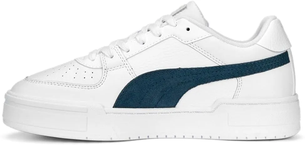 PUMA Mens Ca Pro Suede Fs Perforated Logo Lace Up Sneakers Shoes Casual - White