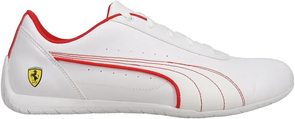 PUMA Mens Scuderia Ferrari Neo Cat Lace Up Sneakers Shoes Casual - Black