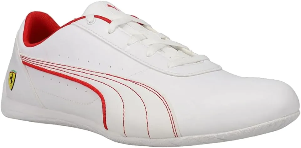 PUMA Mens Scuderia Ferrari Neo Cat Lace Up Sneakers Shoes Casual - Black