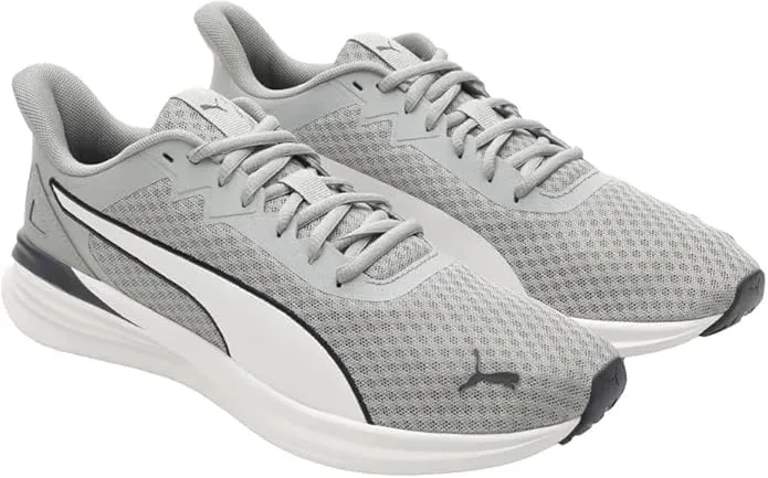 PUMA Mens Transport Modern Running Sneakers Shoes, Gray, 13
