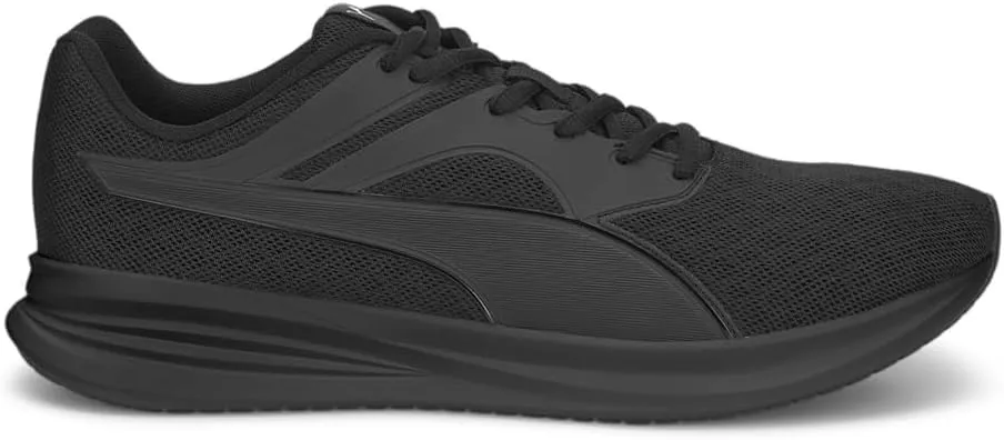 PUMA Mens Transport Running Sneakers Shoes - Black