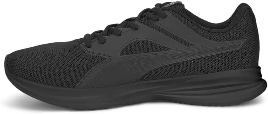 PUMA Mens Transport Running Sneakers Shoes - Black