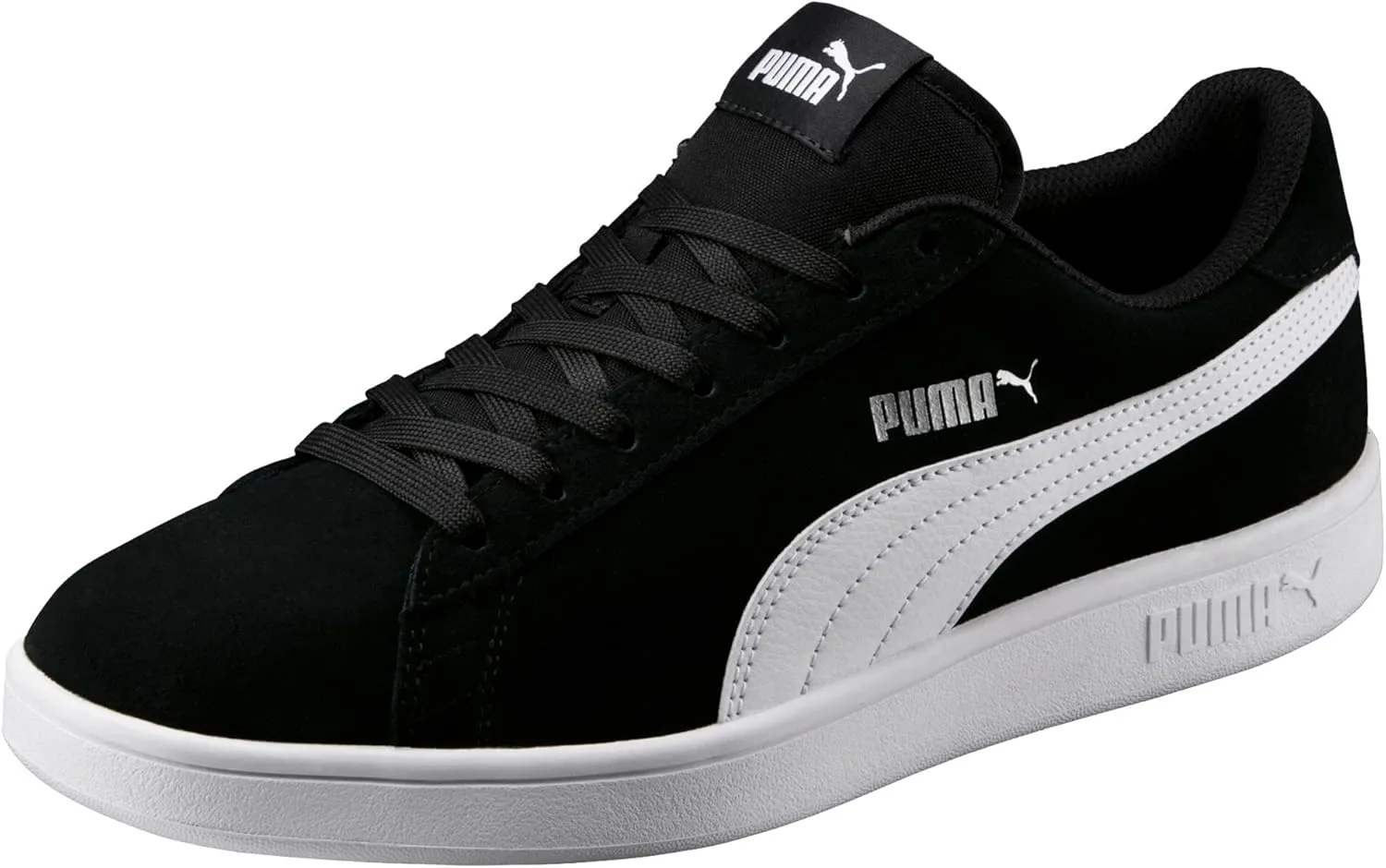 PUMA Men's^Men's Smash V2 Sneakers, Black, 12 UK