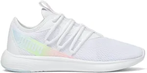 PUMA Womens Star Vital Stripe Lace Up Sneakers Shoes Casual - White - Size 7 M