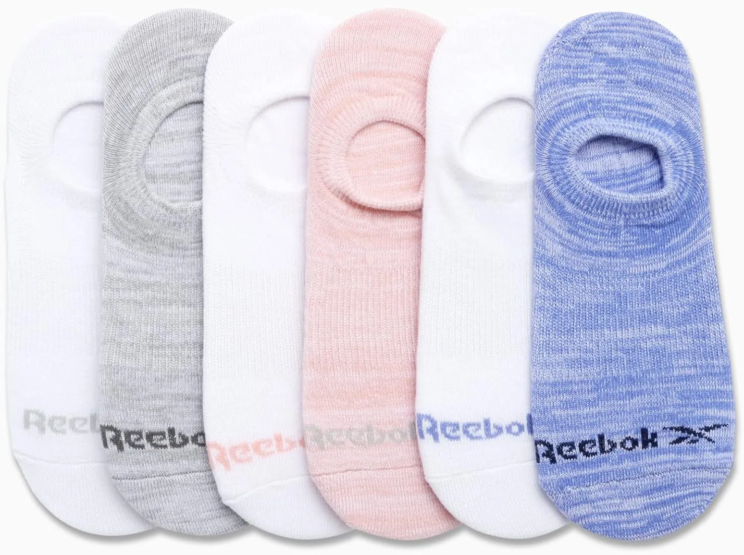 Reebok Women's Athletic Socks - 6 Pack No Show Liner Socks