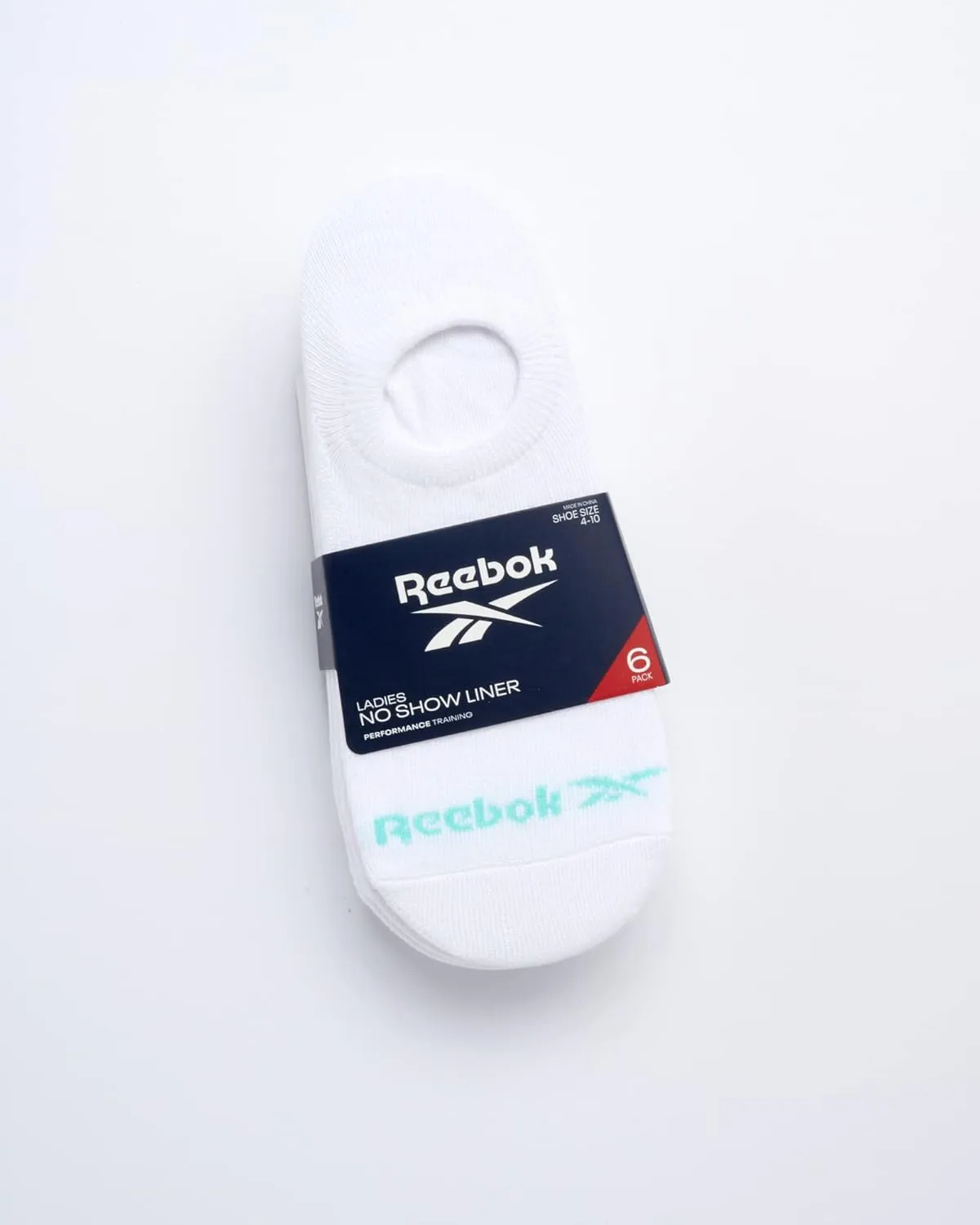 Reebok Women's Athletic Socks - 6 Pack No Show Liner Socks