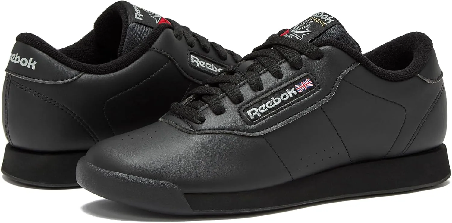 Reebok Women's Princess Sneakers, Comfortable Walking or Tennis Shoes