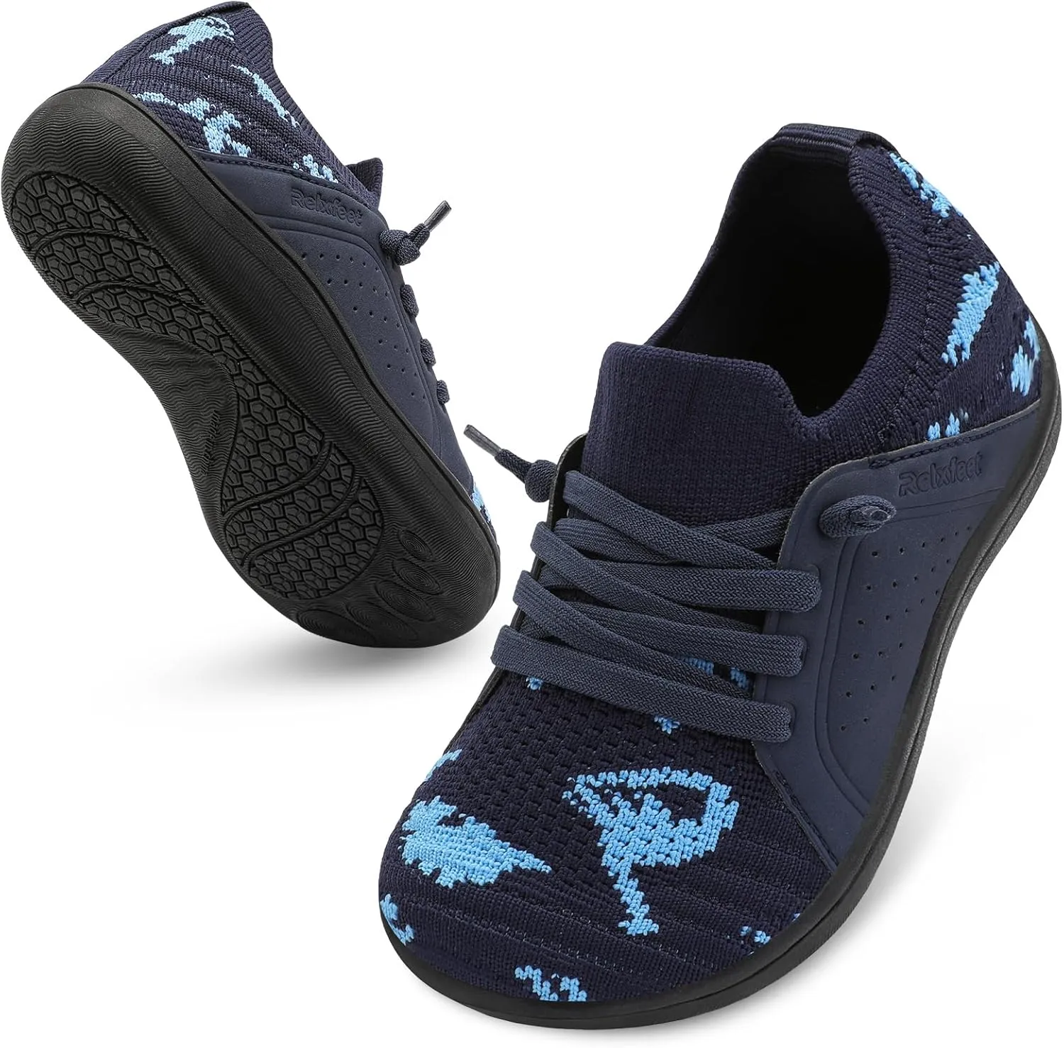 relxfeet Toddler Shoes Boys Girls Wide Barefoot Slip On Walking Tennis Sneakers