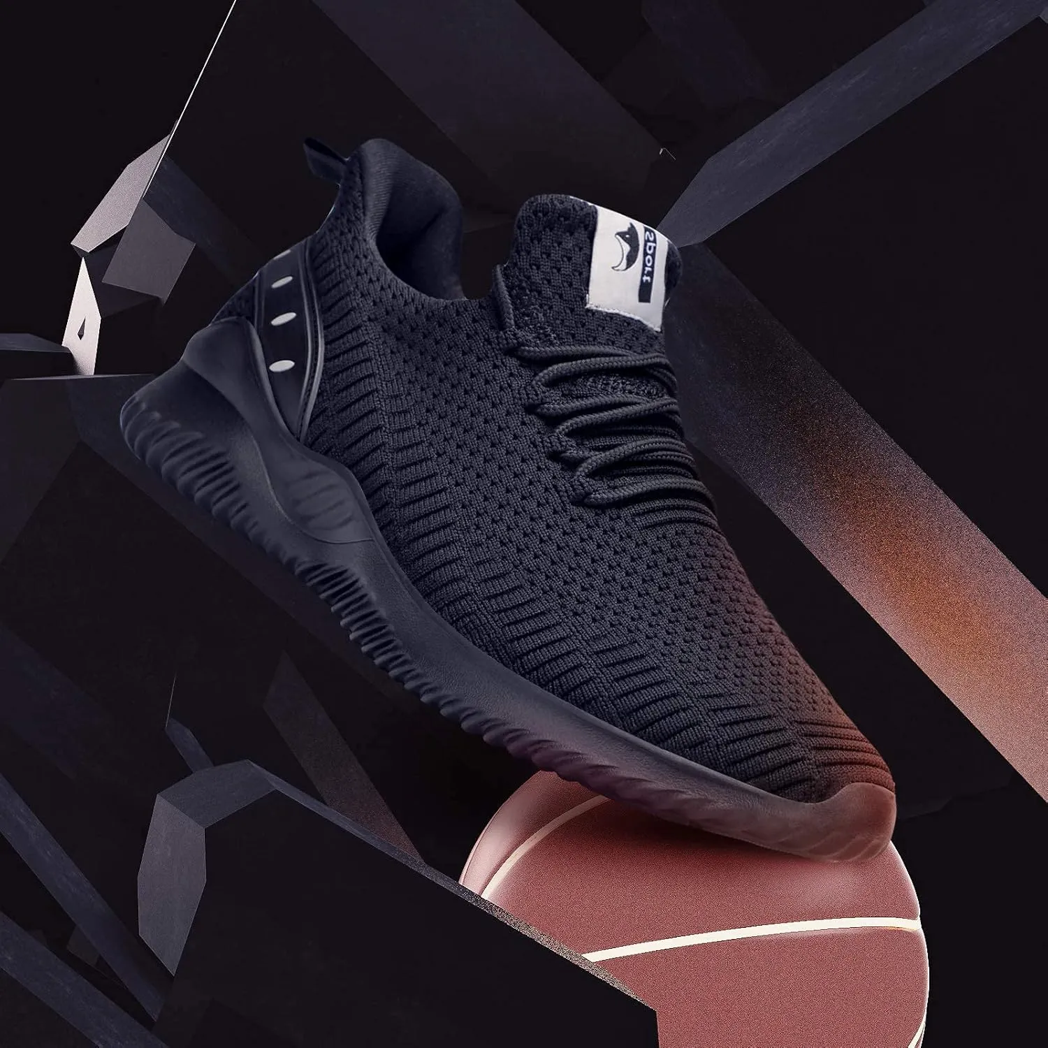 Rospick Slip On Men's Sneakers, Walking Shoes for Men Fashion Lightweight Breathable Running Shoes Sport Athletic Tennis Shoes